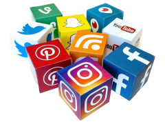 Social Media Logos Cutout